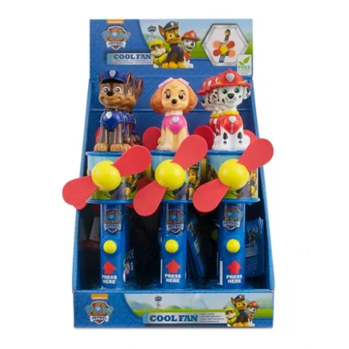 играчка вентилатор с бонбони, paw patrol 14