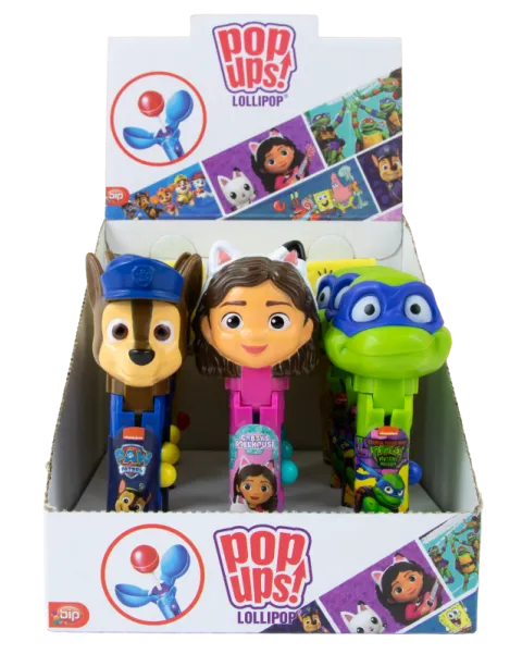 играчка с близалка paw patrol, pop ups lollipop 43
