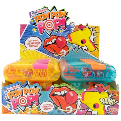 детски пистолет с изскачаща близалка pow-pow-pop 14