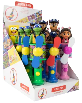Играчка вентилатор с дъвчащи бонбони Disney Mix