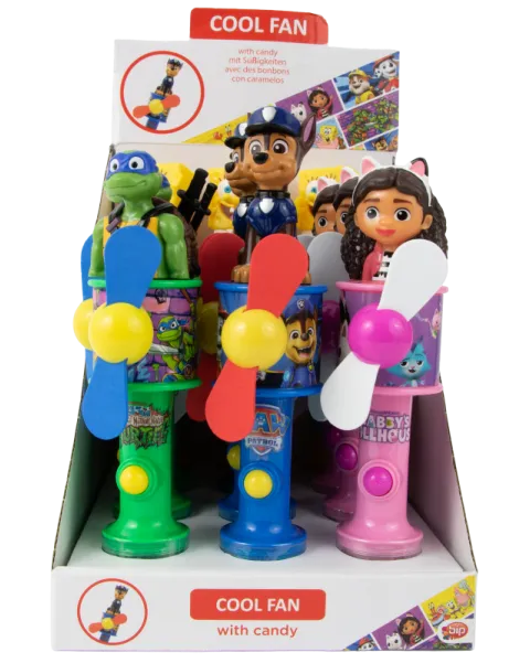 играчка вентилатор с бонбони, paw patrol xxl 25