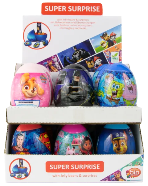 яйцa с играчки и бонбони paw patrol 23