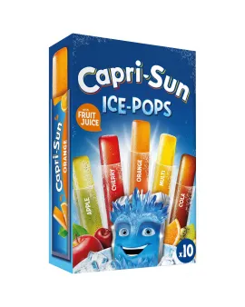 Ледени близалки с плодов вкус Ice Pops, 10 бройки