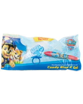 Близалка-пръстен Лапичка с плодов гел в писалка Paw Patrol