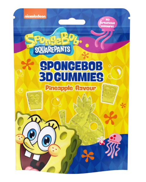 3d желирани бонбони spongebob patrick с вкус на ягода 39