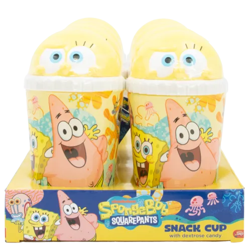BIP Детска чаша с бонбони SpongeBob bip детска чаша с бонбони spongebob 14