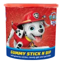 желирани пръчици с плодово желе paw patrol, gummy stick n dip 17