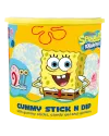 Желирани пръчици с плодово желе SpongeBob, Gummy Stick N Dip