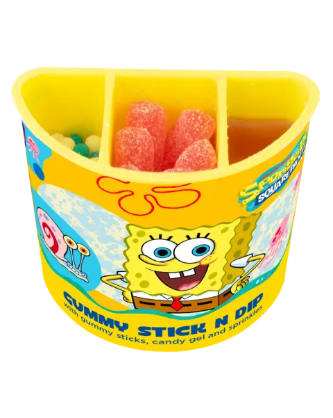 3d желирани бонбони spongebob patrick с вкус на ягода 34