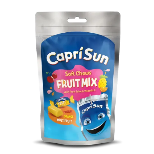 capri sun меки дъвчащи бонбони с плодов вкус fruit mix, 147 грама 14