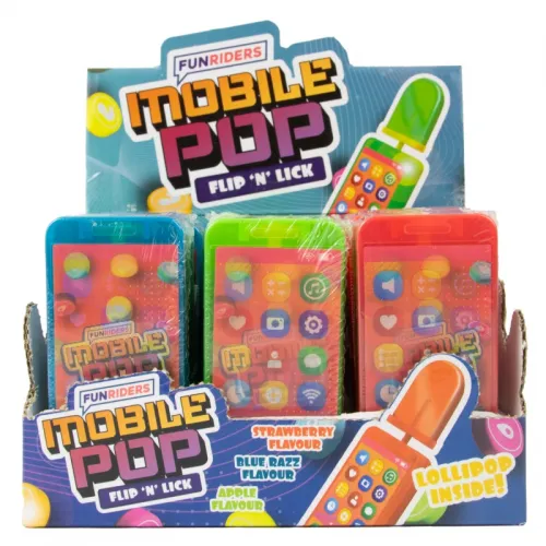 Funriders Мобилен телефон с близалка, Mobile Pop funriders мобилен телефон с близалка, mobile pop 14