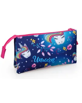 Несесер с цип Delbag Unicorn navy, Еднорог