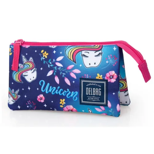 Несесер с цип Delbag Unicorn navy, Еднорог несесер с цип delbag unicorn navy, еднорог 14