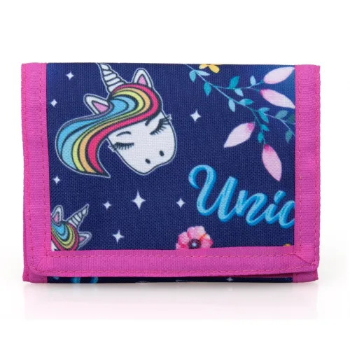 Детско портмоне Delbag Unicorn navy детско портмоне delbag unicorn navy 14