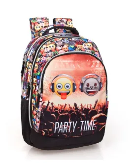 Ученическа раница Emoji Party Time