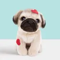Studio Pets Плюшено куче Мопс с куфарче и паспорт, Снугъл, 23 см studio pets плюшено куче мопс с куфарче и паспорт, снугъл, 23 см 21
