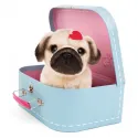Studio Pets Плюшено куче Мопс с куфарче и паспорт, Снугъл, 23 см studio pets плюшено куче мопс с куфарче и паспорт, снугъл, 23 см 16