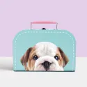 Studio Pets Плюшено куче Английски булдог с куфарче и паспорт, Звезда, 23 см studio pets плюшено куче английски булдог с куфарче и паспорт, звезда, 23 см 21