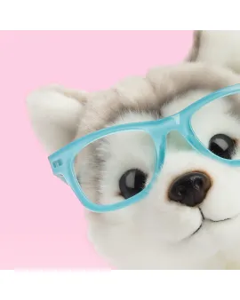 Studio Pets Плюшено куче Хъски с очила, Улфи, 23 см