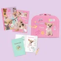 Studio Pets Плюшено куче Чихуахуа с куфарче, паспорт и стикери, Пинки 16 см studio pets плюшено куче чихуахуа с куфарче, паспорт и стикери, пинки 16 см 19