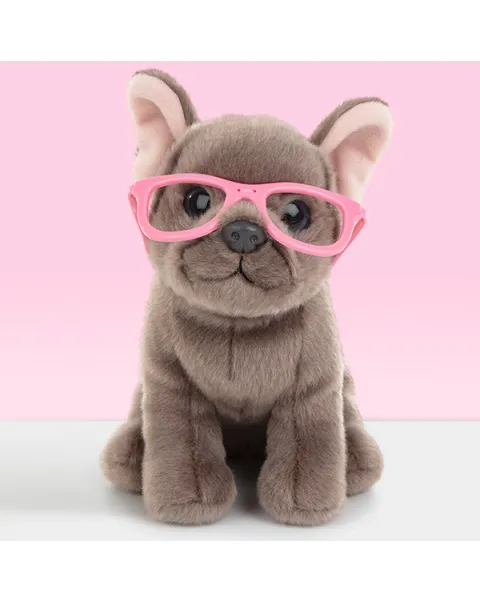studio pets плюшено куче чихуахуа с панделка, пинки, 16 см 21
