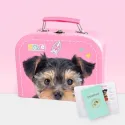 Studio Pets Плюшено куче Йоркширски териер с куфар и паспорт, Ромео, 16 см studio pets плюшено куче йоркширски териер с куфар и паспорт, ромео, 16 см 18