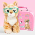 studio pets плюшено коте с куфарче, паспорт и стикери, рей бен, 16 см 15
