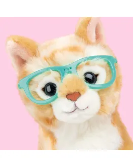 Studio Pets Плюшено коте с очила, Рей Бен, 16 см