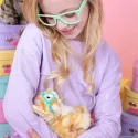 studio pets плюшено коте с очила, рей бен, 16 см 16
