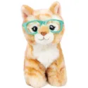 studio pets плюшено коте с очила, рей бен, 16 см 17