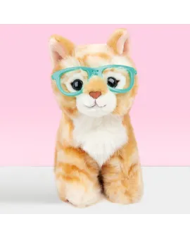 Studio Pets Плюшено коте с очила, Рей Бен, 16 см