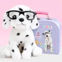 Studio Pets Плюшено куче Далматинец с куфарче, паспорт и стикери, Спот, 16 см studio pets плюшено куче далматинец с куфарче, паспорт и стикери, спот, 16 см 15