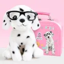 Studio Pets Плюшено куче Далматинец с куфарче, паспорт и стикери, Спот, 16 см studio pets плюшено куче далматинец с куфарче, паспорт и стикери, спот, 16 см 16