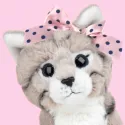 Studio Pets Плюшено коте с панделка, Бети Бол, 16 см studio pets плюшено коте с панделка, бети бол, 16 см 16