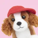 Studio Pets Плюшено куче Кокер Шпаньол с шапка, Пипер, 16 см studio pets плюшено куче кокер шпаньол с шапка, пипер, 16 см 16