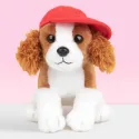Studio Pets Плюшено куче Кокер Шпаньол с шапка, Пипер, 16 см studio pets плюшено куче кокер шпаньол с шапка, пипер, 16 см 15
