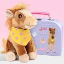 Studio Pets Плюшено конче с куфарче, паспорт и стикери, Мили, 16 см studio pets плюшено конче с куфарче, паспорт и стикери, мили, 16 см 15