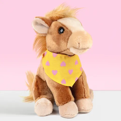 studio pets плюшено конче с кърпа, мили, 16 см 14