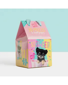 Studio Pets Детски 3D пъзел с кученце Чихуахуа