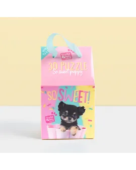 Studio Pets Детски 3D пъзел с кученце Чихуахуа