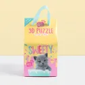 Studio Pets Детски 3D пъзел със сиво коте в чаша studio pets детски 3d пъзел със сиво коте в чаша 15