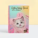 Studio Pets Плюшено коте Рагдол с книжка за оцветяване, Мауси 23 см studio pets плюшено коте рагдол с книжка за оцветяване, мауси 23 см 17