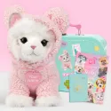 Studio Pets Плюшено коте Рагдол с куфарче, паспорт и стикери, Мауси 23 см studio pets плюшено коте рагдол с куфарче, паспорт и стикери, мауси 23 см 15