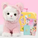 Studio Pets Плюшено коте Рагдол с куфарче, паспорт и стикери, Мауси 23 см studio pets плюшено коте рагдол с куфарче, паспорт и стикери, мауси 23 см 16