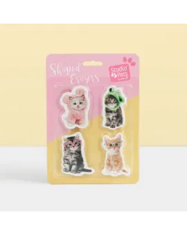 Studio Pets 2D Гумички за триене с котенца