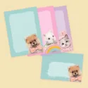 Studio Pets Папка с цветни листа и пликове за писма studio pets папка с цветни листа и пликове за писма 16