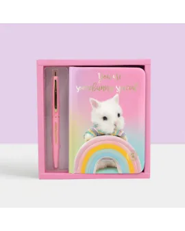 Studio Pets Комплект тефтерче с химикалка в кутия, Зайчето BunBun