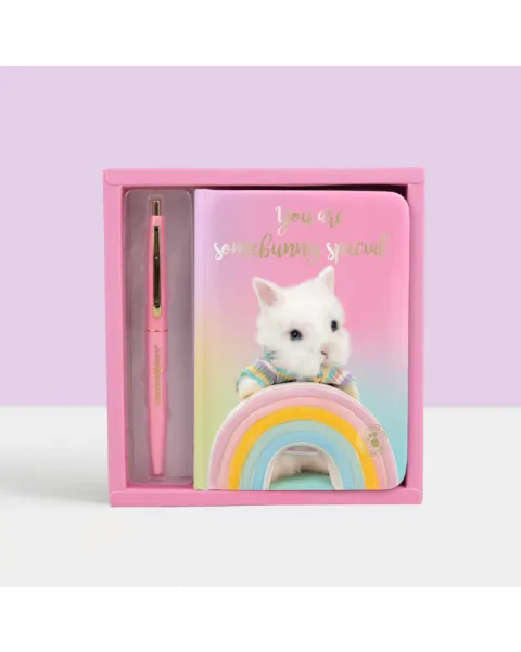 studio pets тефтерче с химикал, листчета и разделители, кученцето помпон 53