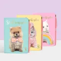 studio pets тефтерче с химикал, листчета и разделители, кученцето помпон 17