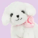Studio Pets Плюшено Малтийско куче в куфарче, Флора, 8 см studio pets плюшено малтийско куче в куфарче, флора, 8 см 16